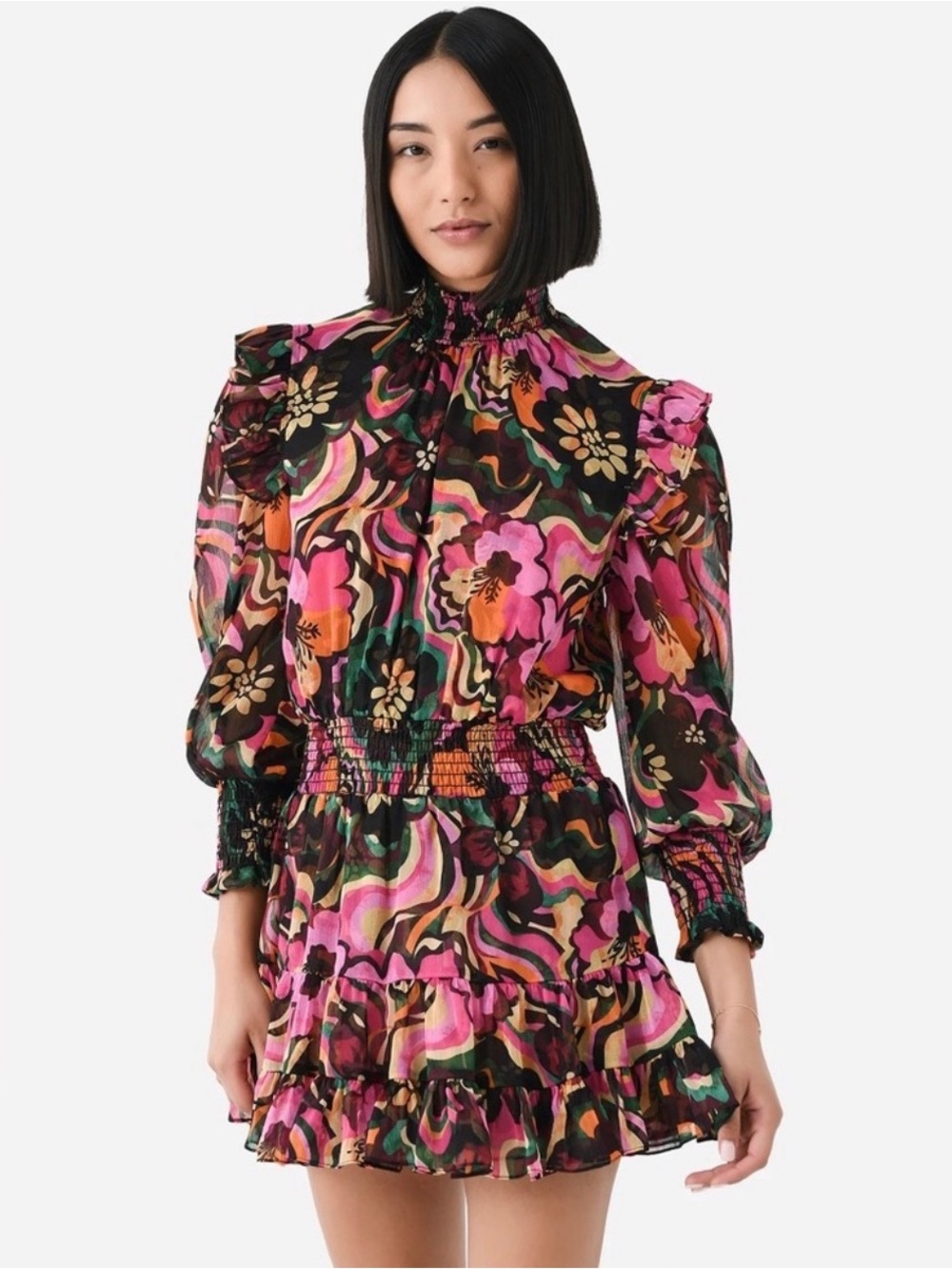 MISA LOS ANGELES Gianna Mini Dress fits 4-6